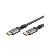 Pro Displayport 1.4 Sleeved - DisplayPort-Kabel - 2m - Schwarz