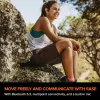 Creative Outlier Free Pro+ kabellose Open-Ear-Kopfhörer, Midnight Blue/Feuerorange