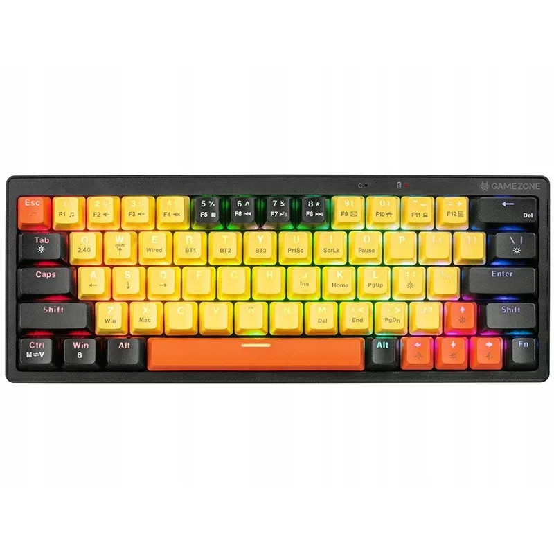 Mechanische Tastatur Tracer Gamezone EVO2 Hot Swap 63 (Gelb)
