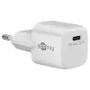 Goobay Universelles schwarzes AC-Schnellladegerät für den Innenbereich 65403 USB Type-C 110-240V