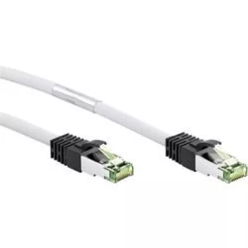 Wentronic 55127 - 5 M - Cat8.1 - S/FTP (S-STP) - RJ-45 - RJ-45 - Weiß
