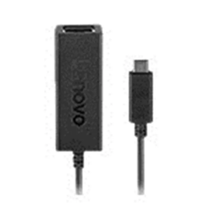 Lenovo 4X90S91831 USB-C-auf-Ethernet-Adapter, schwarz