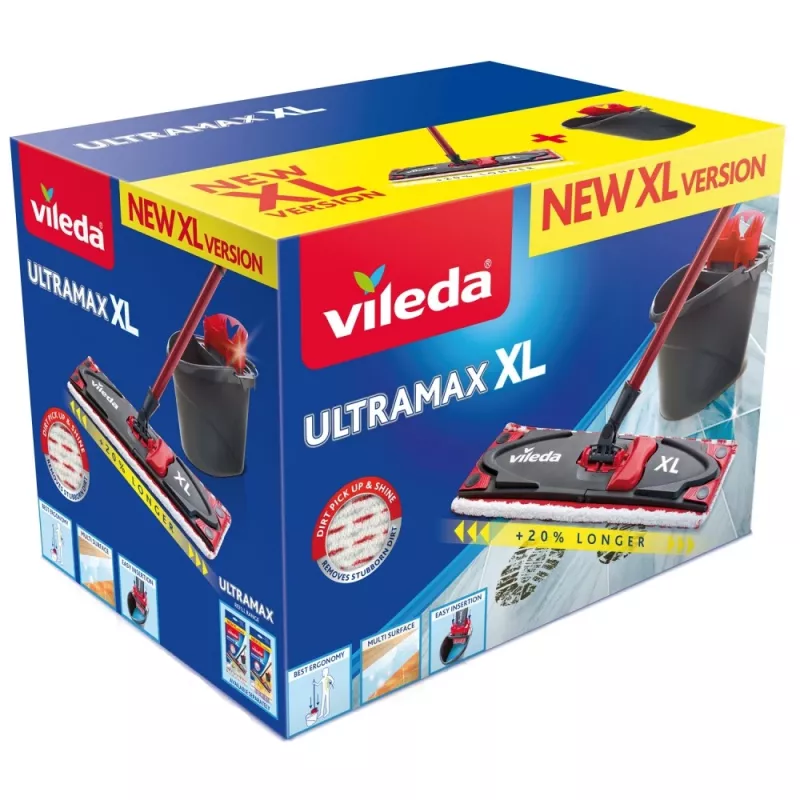 Vileda Ultramax XL Box Mopp-Set mit Eimer