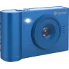 Denver DCA-4811BU Kompakt-Digitalkamera, 5 MP CMOS (48 MP interpoliert), Full-HD-1080p-Video, 2,8-Zoll-LCD, Blau