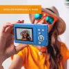Denver DCA-4811BU Kompakt-Digitalkamera, 5 MP CMOS (48 MP interpoliert), Full-HD-1080p-Video, 2,8-Zoll-LCD, Blau