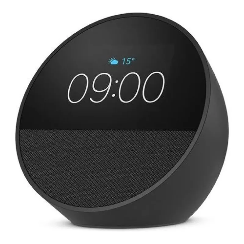 Amazon Echo Spot (2024), schwarz (B0C2S2J7JP)