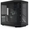 HYTE Y70 CS-HYTE-Y70-B Midi-Tower PC-Gehäuse, E-ATX, Hartglas, Pitch Black