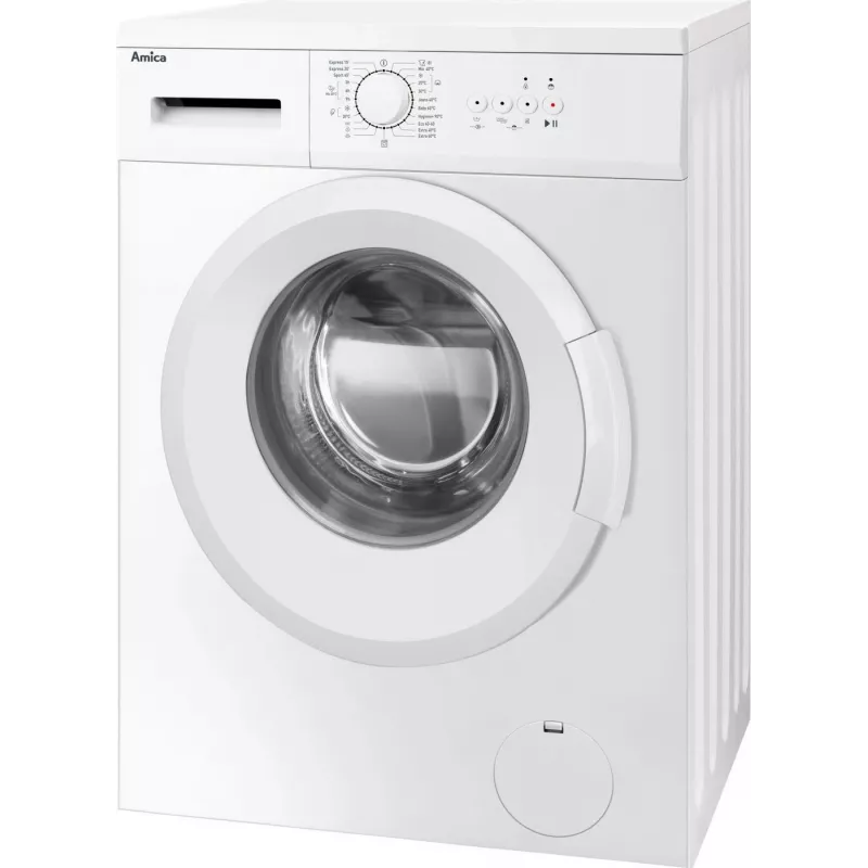Amica WA0S610DO Waschmaschine, Frontlader, 6 kg, 1000 U/min, weiß