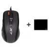 A4Tech X-Game X-7120 Gaming-Maus, 2000 DPI, schwarz