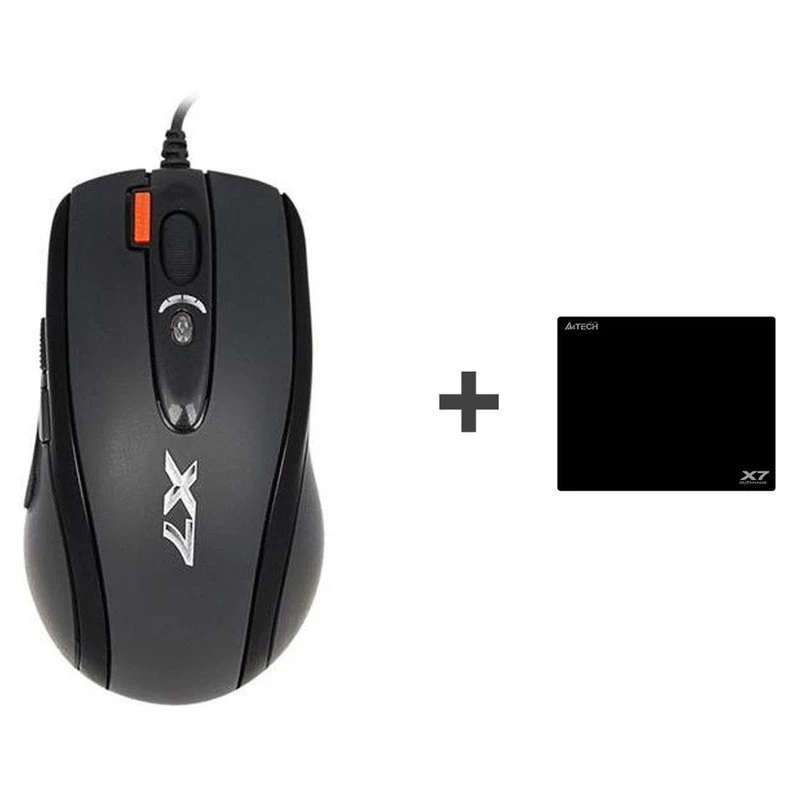 A4Tech X-Game X-7120 Gaming-Maus, 2000 DPI, schwarz