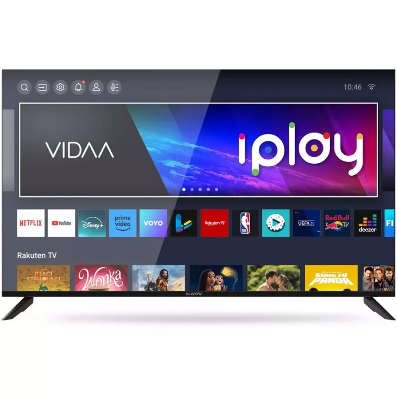 Allview 50iPlay6200-U Smart-TV 50 Zoll, 4K Ultra HD 3840 x 2160, D-LED, HDR10, VIDAA, WLAN, Bluetooth