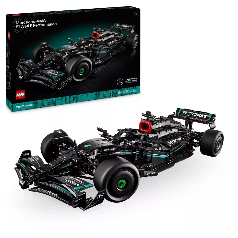 LEGO Technic 42171 Mercedes-AMG F1 W14 E Performance, Maßstab 1:8, 1642 Teile, 18+