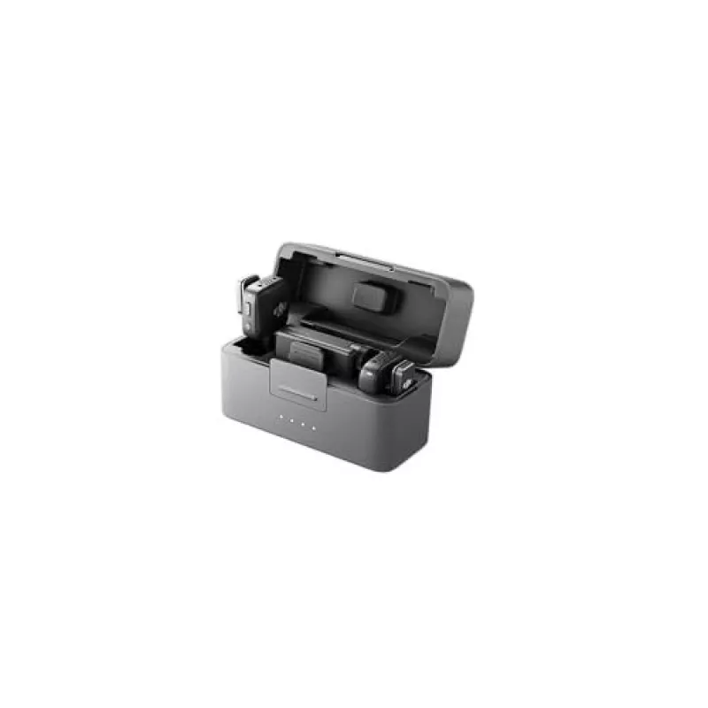 DJI Mic Mini (2 TX + 1 RX + Ladecase) Drahtloses Mikrofon-Kit - Dunkelgrau
