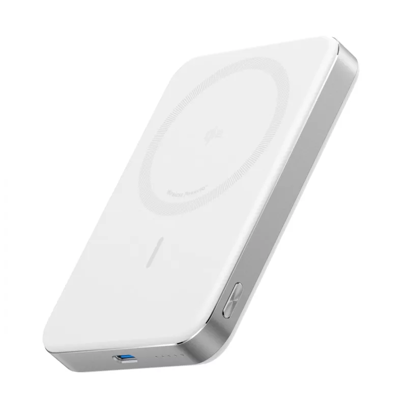 Anker MagGo Power Bank 10K Magnetisch Kabellos Weiß, Weiß