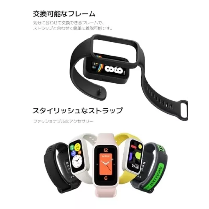 Xiaomi Smart Band 9 Active BHR9917GL Aktivitätstracker, 1,47 Zoll (3,73 cm) TFT, Bluetooth 5.3, 5 ATM, Pink