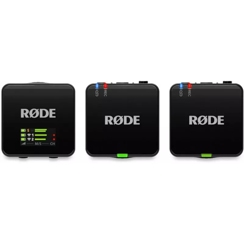 Rode Wireless Go Iii Kompaktes Drahtloses Mikrofonsystem der 3. Generation, Schwarz