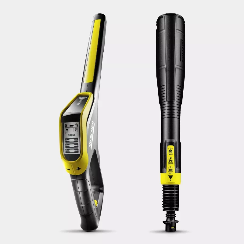 Kärcher K 7 Premium Smart Control Flex Hochdruckreiniger 180 bar, 600 l/h, 3000 W, 10 m Schlauch, Bluetooth, LCD, gelb/schwarz (1.317-360.0)