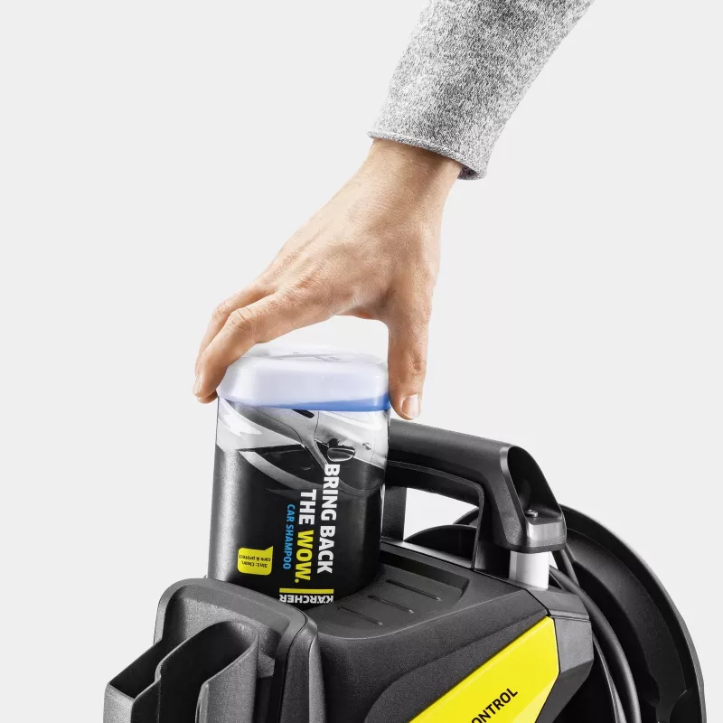 Kärcher K 7 Premium Smart Control Flex Hochdruckreiniger 180 bar, 600 l/h, 3000 W, 10 m Schlauch, Bluetooth, LCD, gelb/schwarz (1.317-360.0)