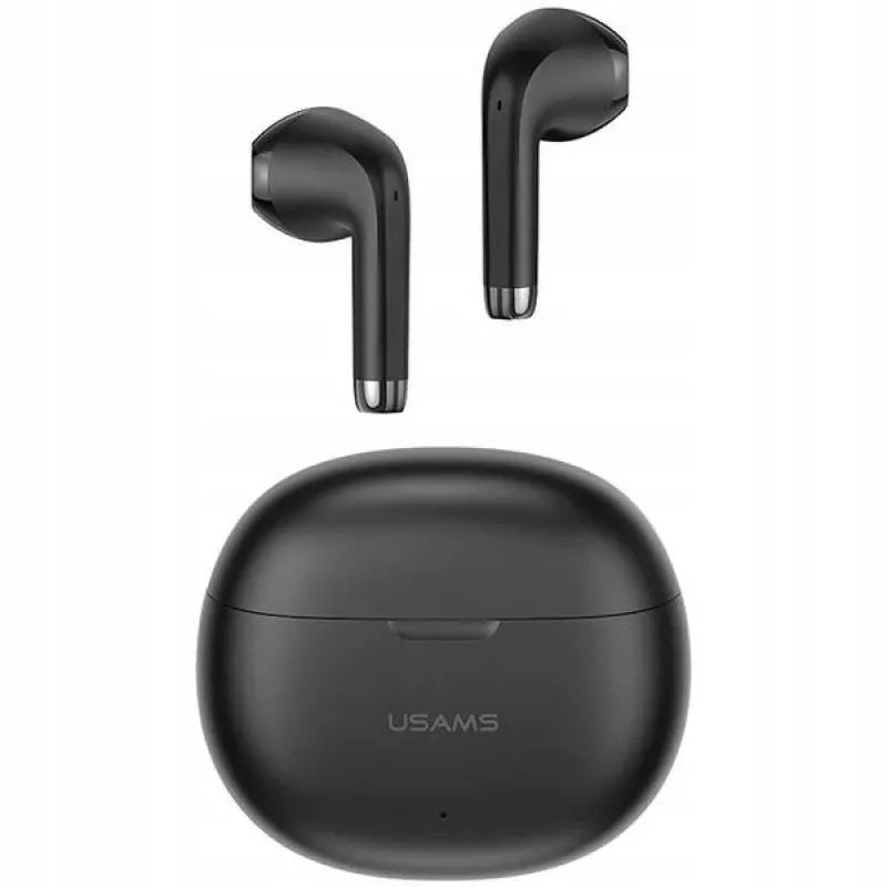 Kopfhörer Usams BHUYO01 Bluetooth-Kopfhörer 5.3 TWS Rhymbo schwarz