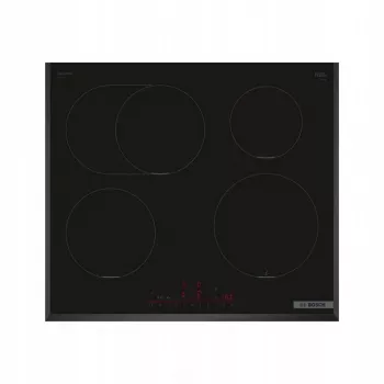 Induktionskochfeld Bosch PIF651HC1E, 60 cm, 4 Zonen, Touch-Bedienung, schwarz, 7400 W Anschlusswert