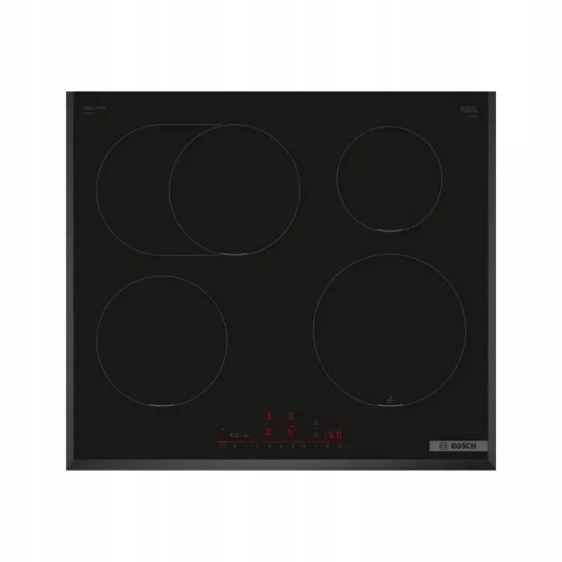 Bosch PIF651HC1E Induktionskochfeld, 4 Kochzonen, CombiZone, PerfectFry Plus, Home Connect, 7,4 kW, schwarz