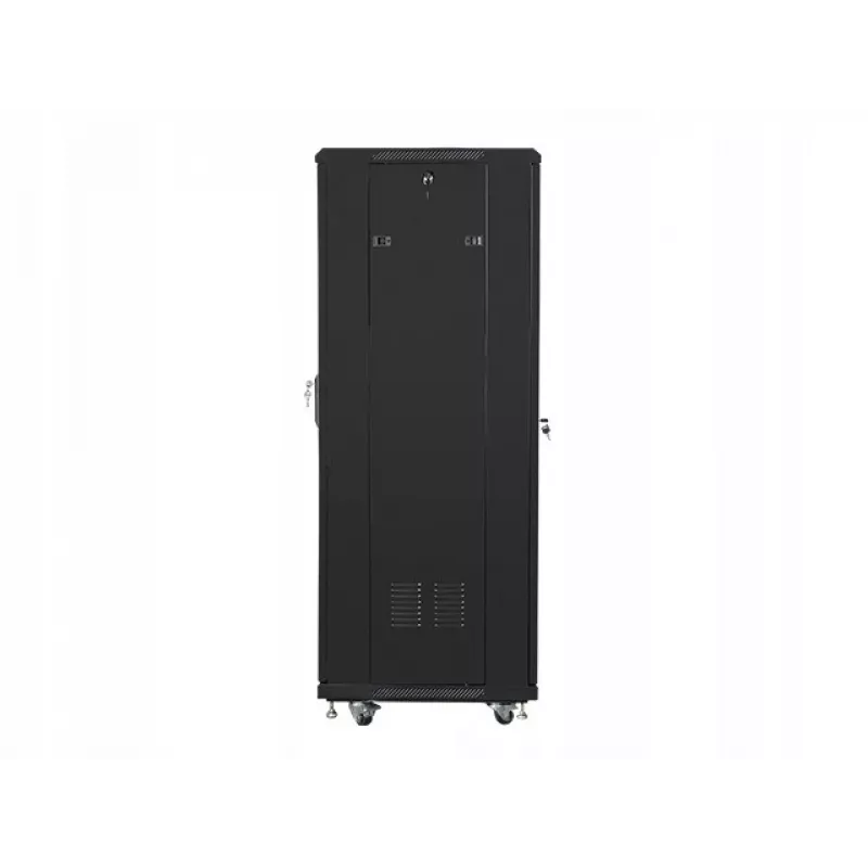 Lanberg FF01-6632-12B Rack-Schrank 32U Standschrank Schwarz