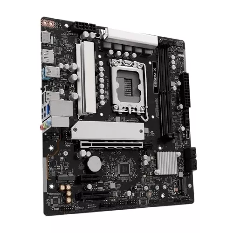 ASRock B860M-X Mainboard, Intel B860, LGA 1851, Micro-ATX, DDR5
