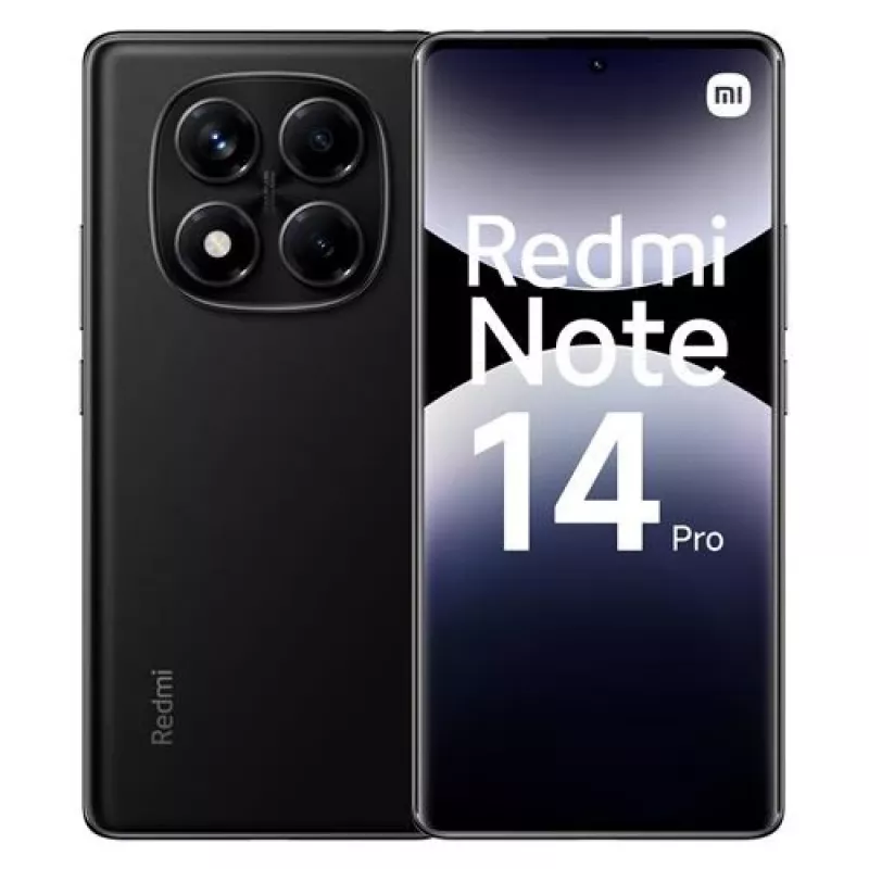 Smartphone Xiaomi Redmi Note 14 Pro — 6,67 Zoll AMOLED, 256 GB, 8 GB RAM, 200 MP, 5500 mAh, IP64