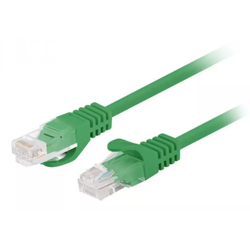 Lanberg PCU6-20CC-0300-G Cat.6 UTP Patchkabel, 3 m, Grün, 10er-Pack