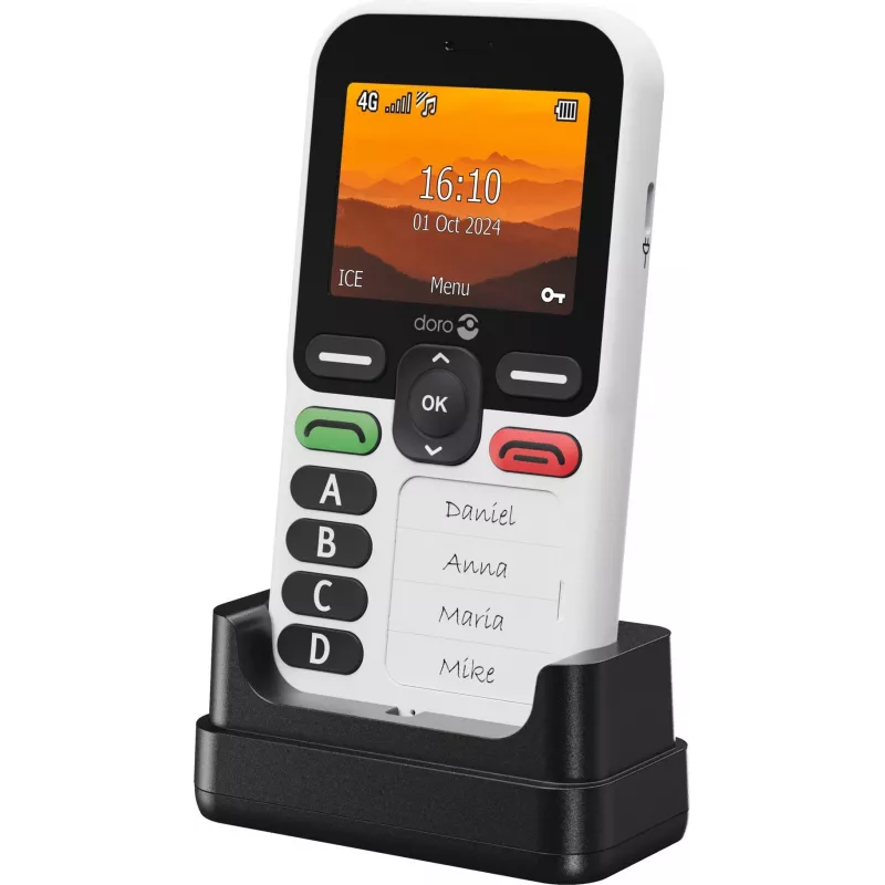 Smartphone Doro Leva X10 2,4 Zoll 1150 mAh Graphit