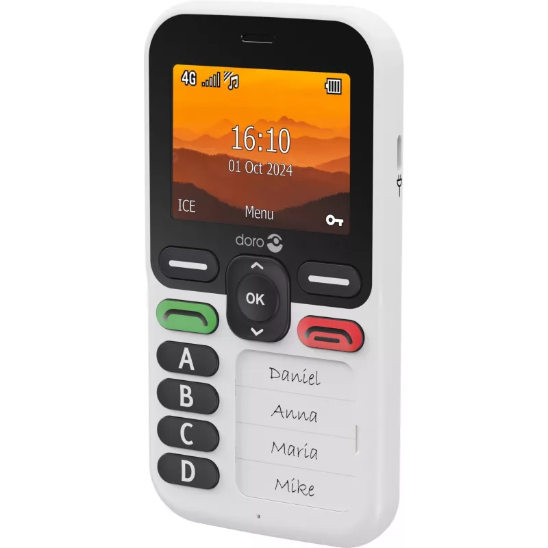 Smartphone Doro Leva X10 2,4 Zoll 1150 mAh Graphit