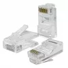 Modulare RJ45-Stecker QOLTEC 54550 CAT5e UTP, 100er-Pack