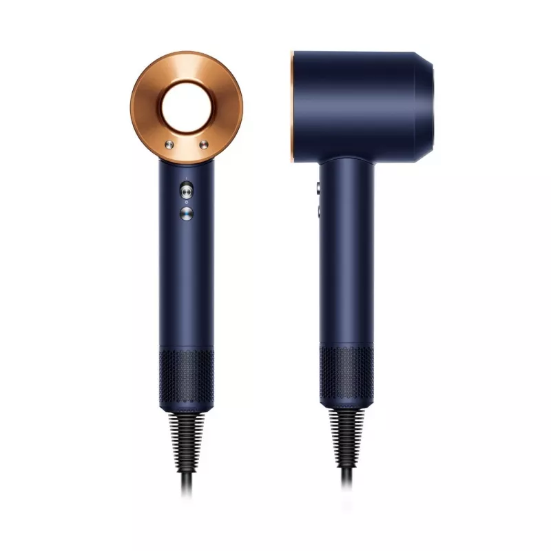 Dyson Supersonic Straight+Wavy HD07 Haartrockner, Preußischblau / Kupfer (113277-01)