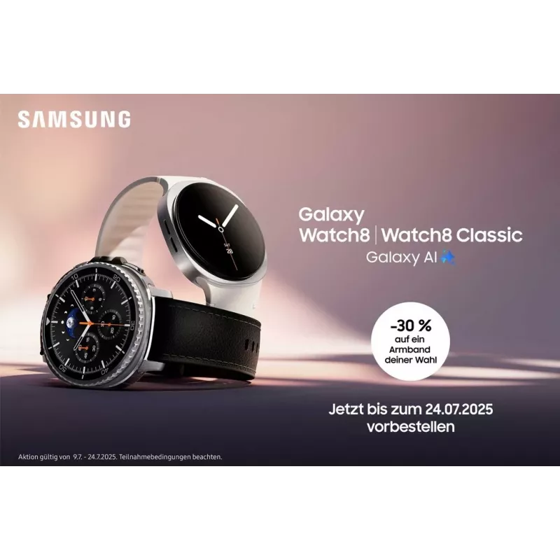 Samsung Galaxy Watch8 44 mm LTE, Graphit