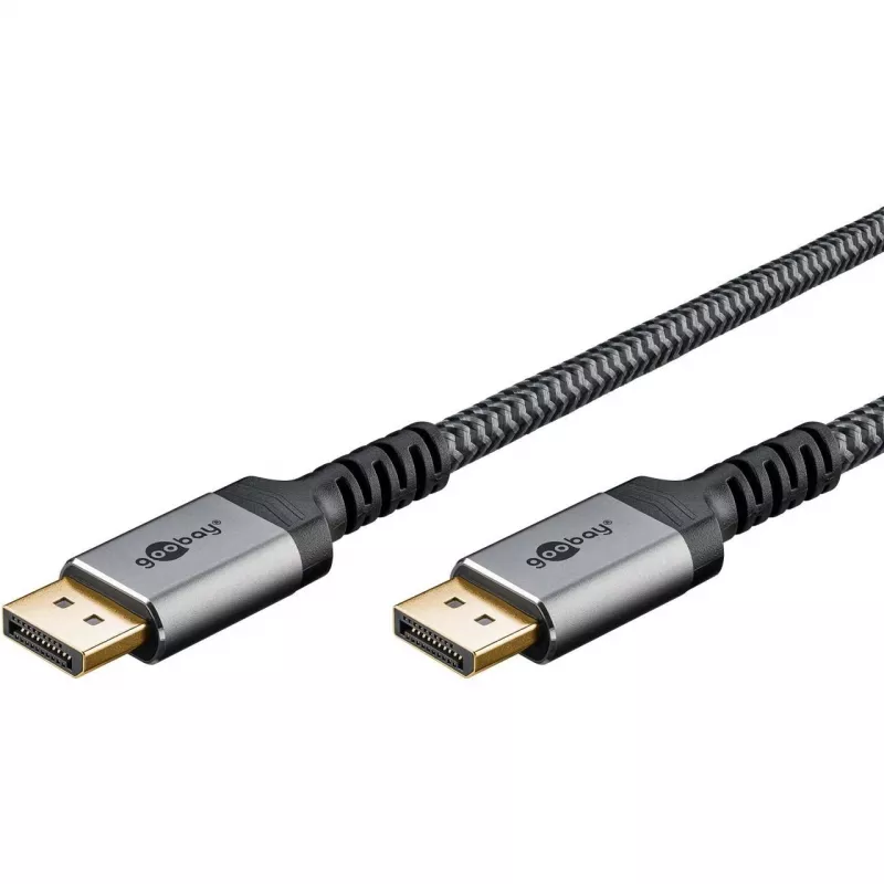 Goobay DisplayPort-Kabel 2.0/2.1, 80 Gbit/s | 75685 | DisplayPort auf DisplayPort