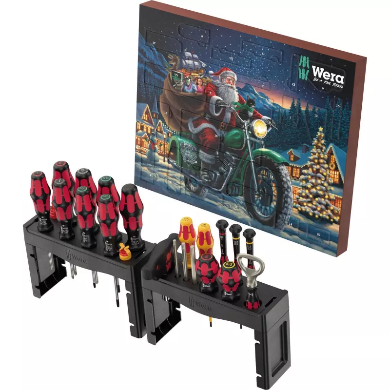 Wera Werkzeug-Adventskalender 2025, 28-teilig