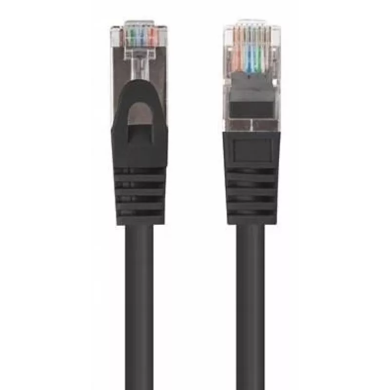 Lanberg PCF6-20CC-0150-BK Cat.6 F/UTP Patchkabel, 1,5 m, Schwarz, 10er-Pack