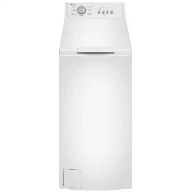 Toplader-Waschmaschine Amica AGA3T813ANi, 8 kg, 1300 U/min, Weiß