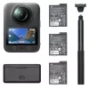 DJI Osmo 360 Adventure Combo CP.OS.00000442 8K 360° Action-Kamera, 120 MP, 1/1,1-Zoll-CMOS, 2-Zoll-Display, 128 GB, WLAN, IP68