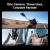 DJI Osmo 360 Adventure Combo CP.OS.00000442 8K 360° Action-Kamera, 120 MP, 1/1,1-Zoll-CMOS, 2-Zoll-Display, 128 GB, WLAN, IP68