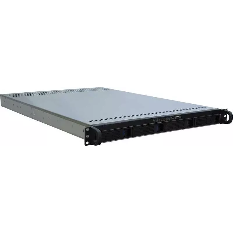 Inter-Tech IPC 1U-10255 Rack Schwarz