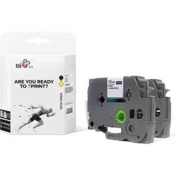 Print Label TBP TBTB-TZE631., Label Maker, Gelb