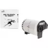 TB Print TBEB-DK22243 Etikettenrolle für Brother, 102 mm x 30,48 m, schwarz auf weiß