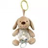 Spieluhr TULILO 9387 beiger Hund 18 cm Plüsch-Musikspielzeug