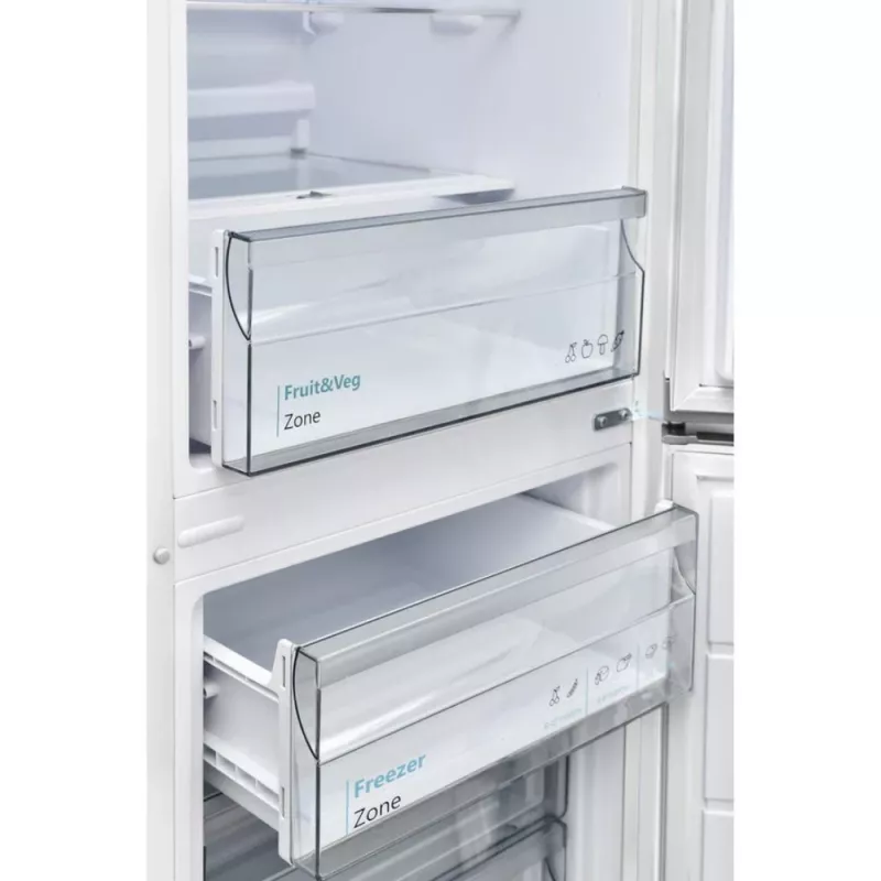 Sharp SJ-FBB04DTXWE Kühl-Gefrierkombination Freistehend 268 L Weiß