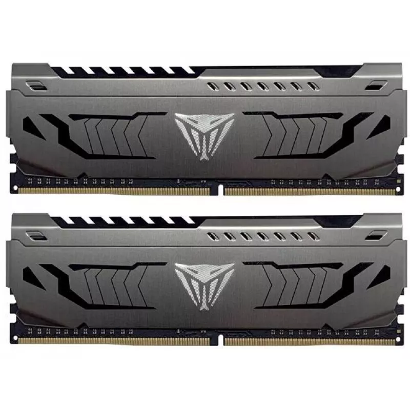 Patriot Viper Steel PVS464G320C6K DDR4 64GB (2x32GB) 3200MHz CL16 288-Pin-DIMM Desktop-Speicherkit, XMP 2.0