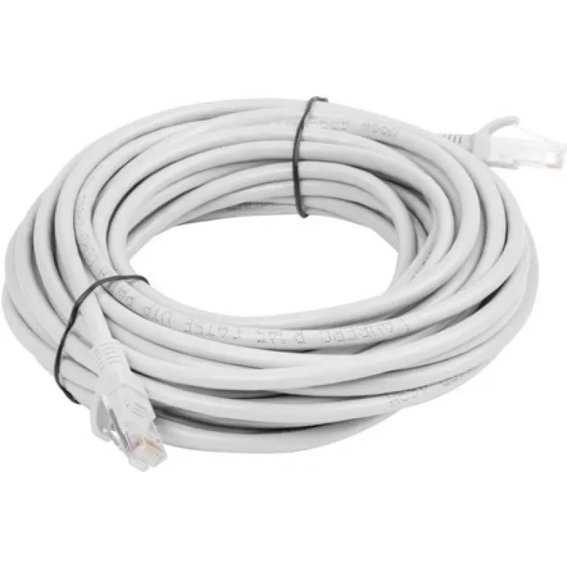LANBERG Cat5e U/UTP RJ-45 Patchkabel PCU5-10CC-1500-S, 15 m, Grau, CCA, 26 AWG, 100 MHz
