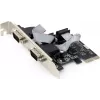 Gembird SPC-22 PCIe-Seriell-Karte, 2x RS-232, Low Profile, WCH382, 2 Mbit/s