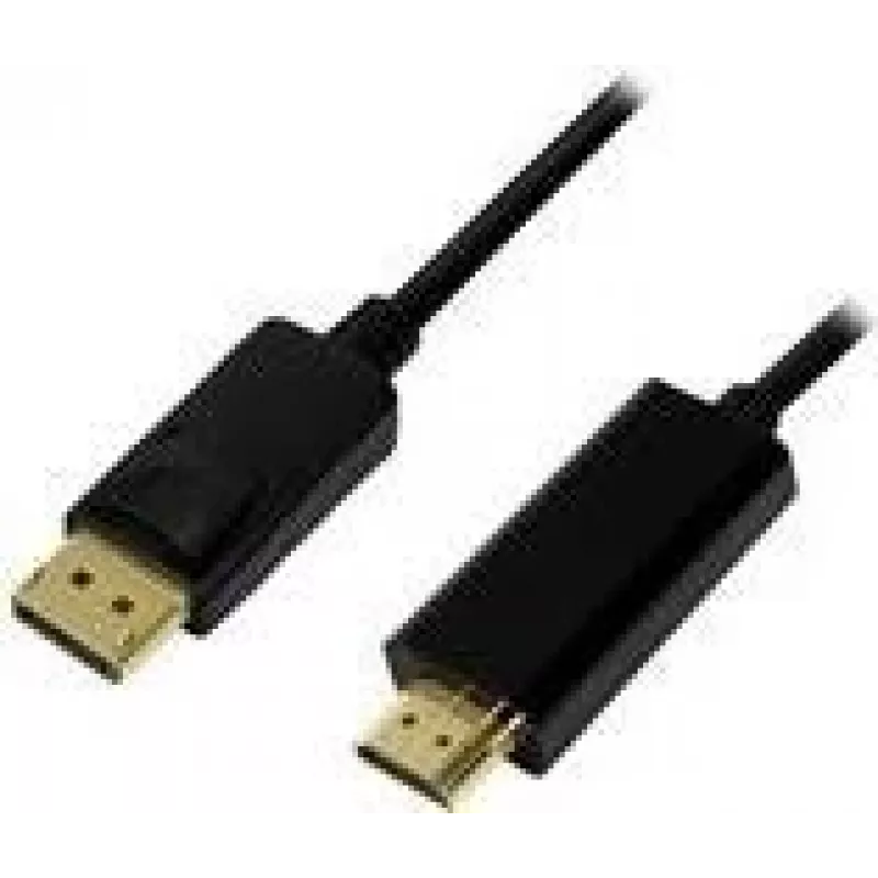 LogiLink CV0126 Videokabel-Adapter 1 M DisplayPort HDMI Typ A (Stand
