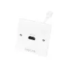 LogiLink AH0014 HDMI-Anschlussdose, Unterputz, 1 Port, Weiß